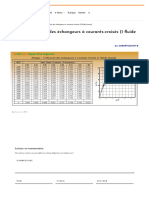 Abaque. Efficacité Des Échangeurs À Courants-Croisés (1 Fluide Brassé)