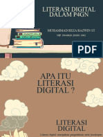 Colorful Vintage Elegant Library Furniture Animated Illustration Presentation