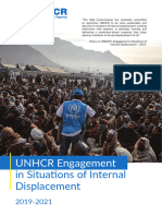 UNHCR Engagement in Situations of Internal Displacement - 2019 - 2021