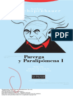 Dokumen - Tips Schopenhauer Arthur Parerga y Paraliponema Vol I