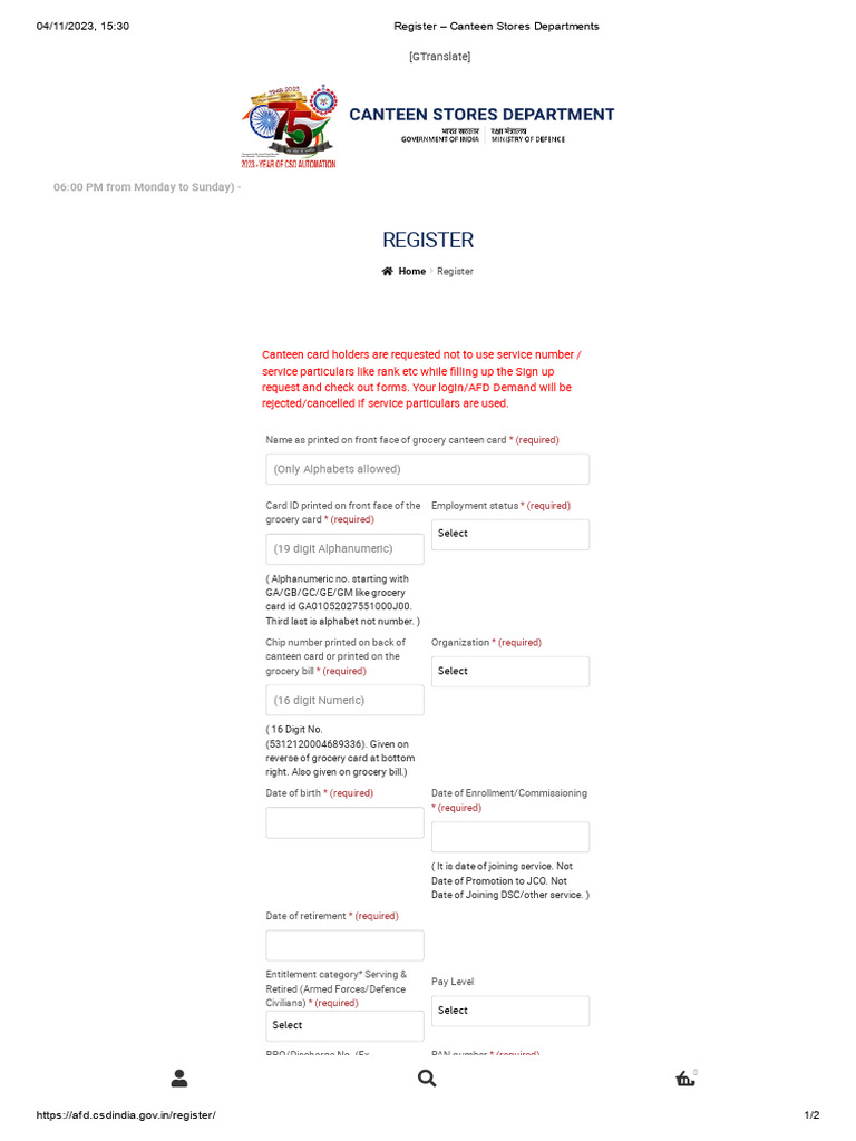 Register Canteen Stores Departments PDF Computer Security Security