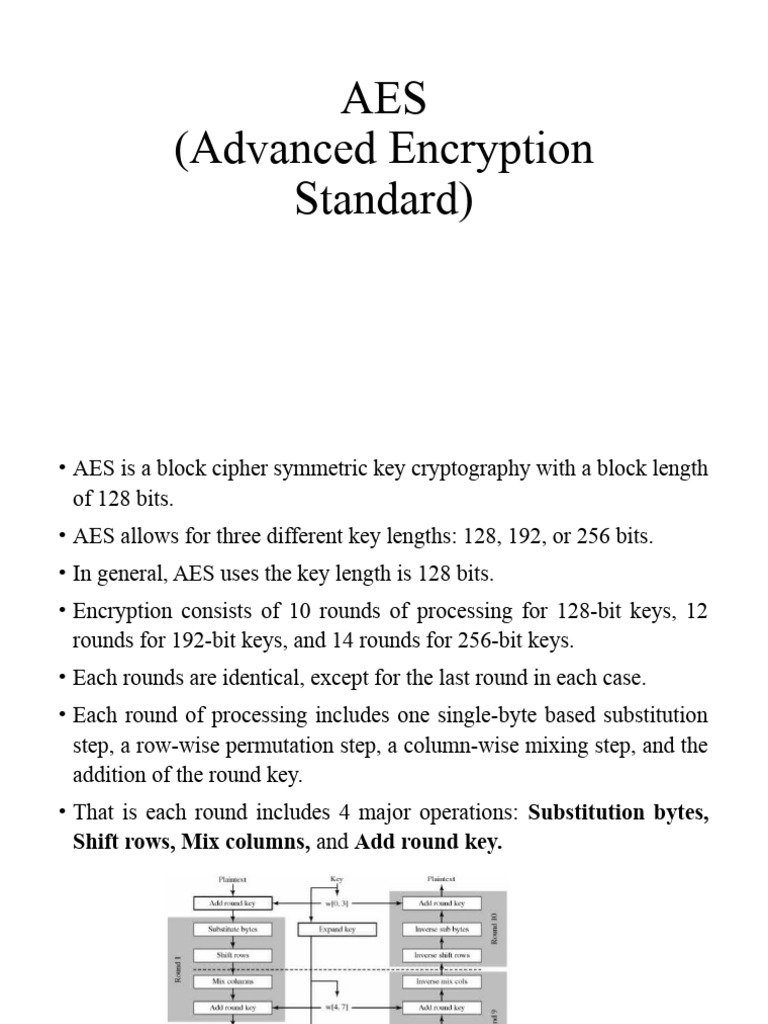AES Key Operations and Transformations | PDF | Security | Cyberwarfare