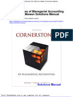 Full Download Cornerstones of Managerial Accounting 6th Edition Mowen Solutions Manual