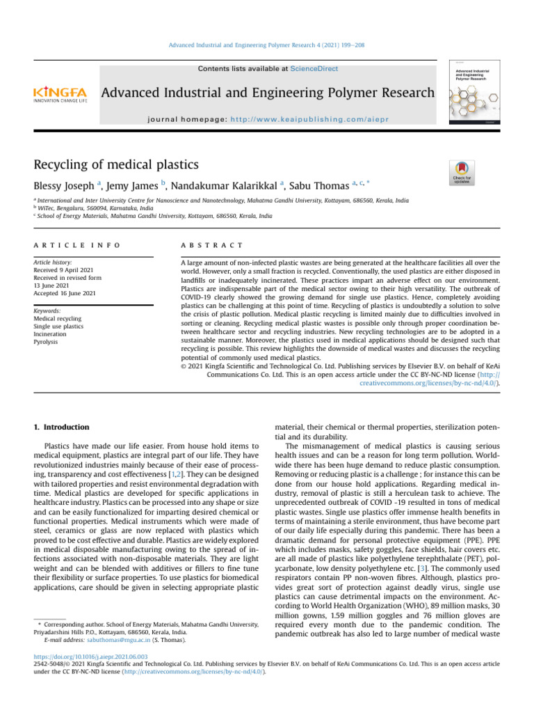 Waste Management | PDF | Plastic | Recycling