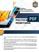 Clases 2 de Politica Monetaria