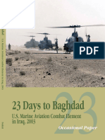23 Days To Baghdad - U.S. Marine Aviation Combat Element in Iraq, 2003