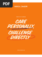 Radical Candor Practice Playbook | PDF | Conversation | Humility