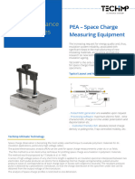 High Performance PD Accessories: PEA - Space Charge Measuring Equipment