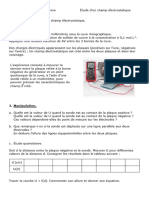 TP N°11 Etude D'un Champ Électrostatique