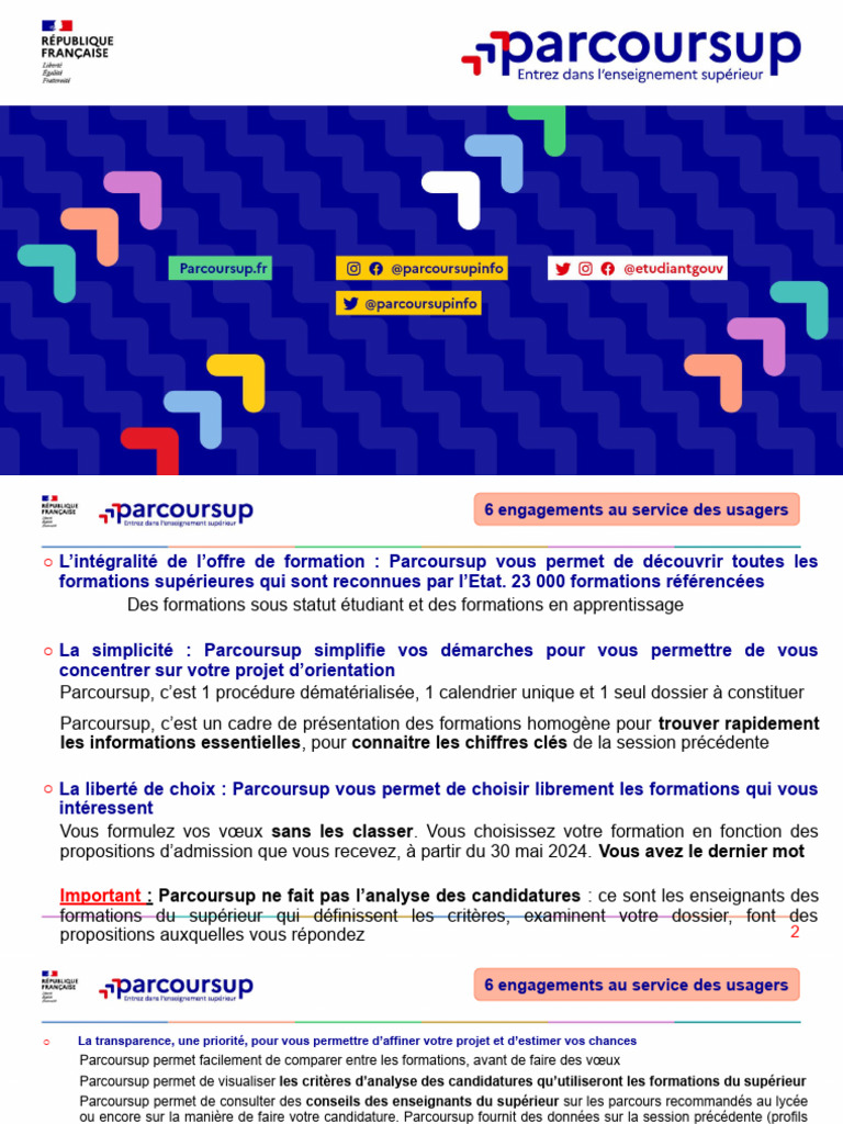 parcoursup 2024 comment ça marche