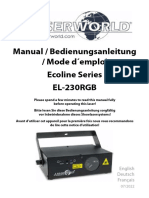 Manual - Laserworld EL-230RGB MK2