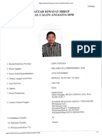 Daftar Riwayat Hidup Joko Juli