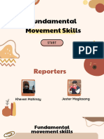 Fundamental Movement Skills (BA-COMM 1-A)