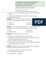 Strength of Material I and II