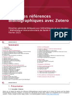 Tuto Zotero V5