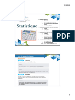 Statistiques - Paramètres de Position Et de Dispersion