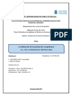 La Démarche de La Gestion Des Compétences Cas CONDOR