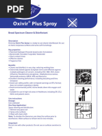 Virusolve+: Disinfection Guidelines | PDF