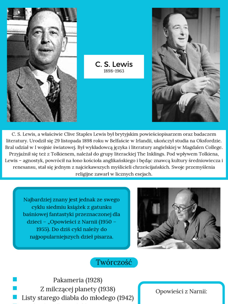 C. S. Lewis, F. Molnar, S. Szmaglewska | PDF