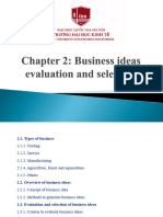 Chapter 2 Business Ideas Evaluation and Selection