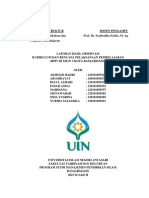 Laporan - Observasi - Manajemen - Kurikulum - Kelompok 5