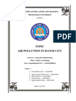 (Exp Ielts 1) Group 5 - Air Pollution in Hanoi