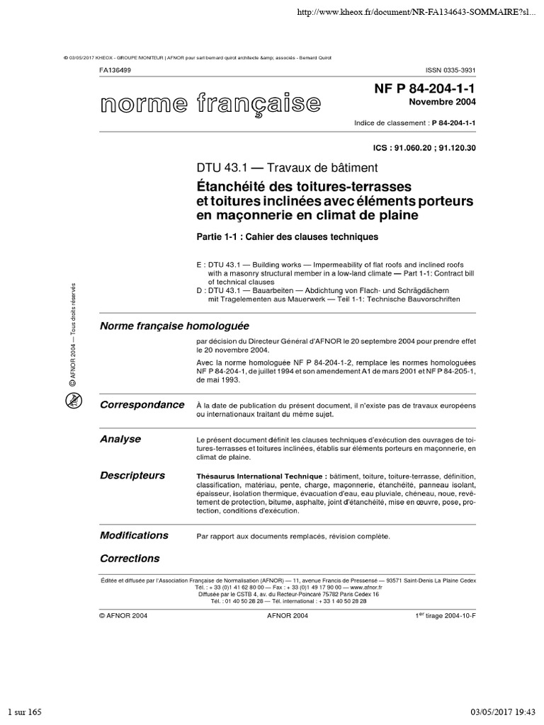 Dtu 242 Pdf Gratuitnull