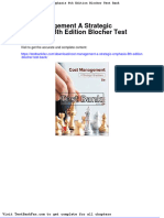 Full Download Cost Management A Strategic Emphasis 8th Edition Blocher Test Bank