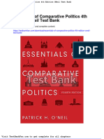 Full Download Essentials of Comparative Politics 4th Edition Oneil Test Bank