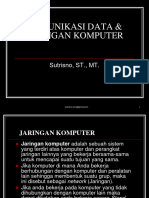 Pertemuan 08 Komunikasi Data Dan Jaringan Komputer