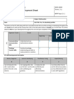 MATH Y 5 ATL Skills Develpoment Sheet UNIT 1