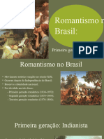 Primeira Geração Romântica No Brasil