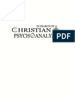 In Search of A Christian Psychoanalysis