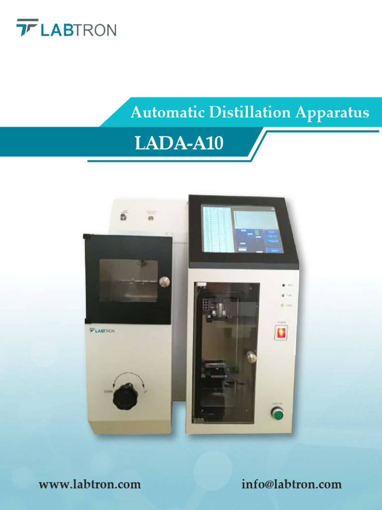 LADA-A10 Automatic Distillation Unit | PDF | Technology & Engineering
