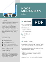 Student CV Resume