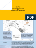 3 Uruk Dönemi Yayılımı Ve İlk Yerleşim Modelleri