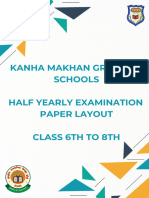 CLASS 6 TO 8 PAPER LAYOUT For T20