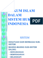 Hukum Islam Dalam Sistem Hukum Indonesia