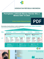 Paparan Direktur Kebijakan Peningkatan Labkesda Menuju Standar BSL-2 04 April 2023