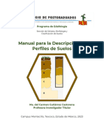 Manual para La Descripción de Perfiles de Suelos 2023