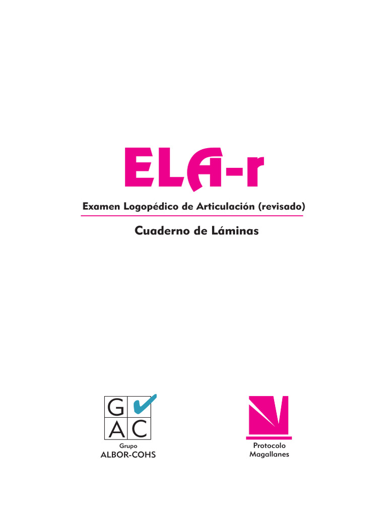 Protocole ELA-r pour Logopédie | PDF