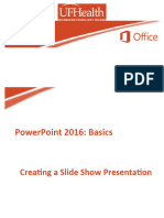 2016 PowerPoint Basics