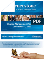 Change Management Workshop Presentation