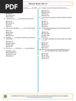 1700 - Phrasal Verbs Test 17