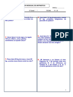 Examen Mensual Aritmetica