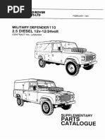 Military Defender 110 Supp Parts Cat | PDF