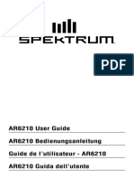 Notice Recepteur Spektrum AR6210