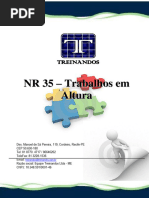 NR 35 Atualizada 2025 | PDF | Tempo | Segurança e saúde ocupacional