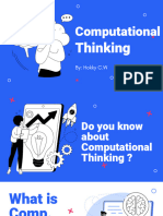 Computational Thinking Computer