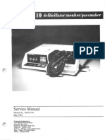 Physio Control Lifepak 10 Defibrillator - Service Manual